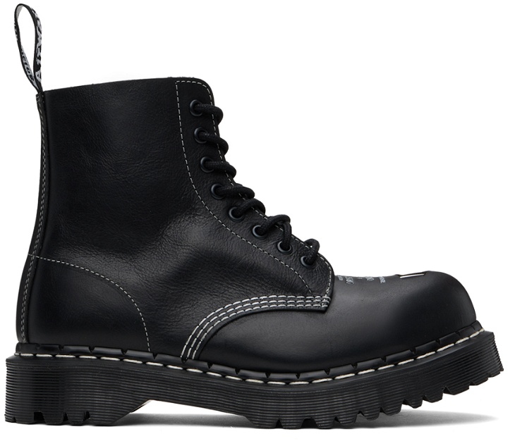 Photo: Dr. Martens Black 1460 Pascal Bex Exposed Steel Toe Boots