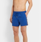 Paul Smith - Slim-Fit Short-Length Swim Shorts - Blue