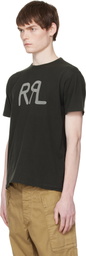 RRL Black Ranch Logo T-shirt