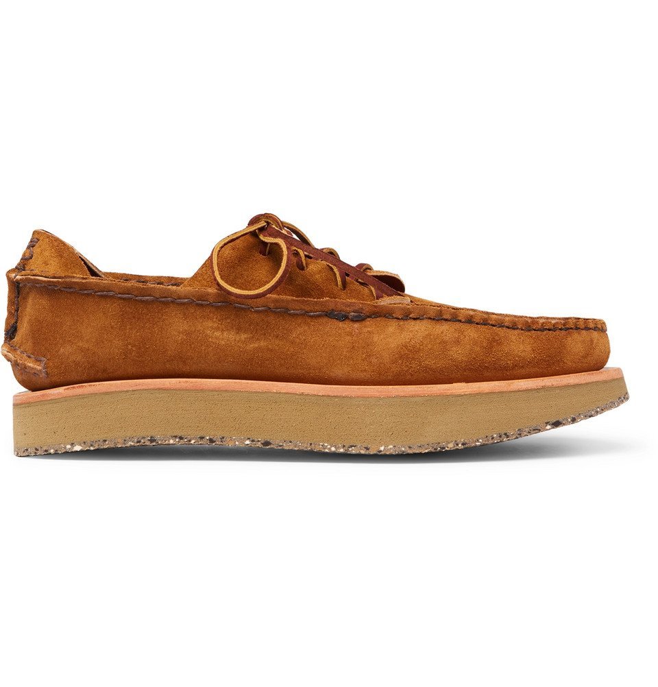 Yuketen - Maine Guide Ox Rocker Suede Shoes - Men - Brown Yuketen