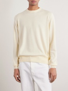 Loro Piana - Slim-Fit Baby Cashmere Sweater - Yellow