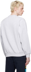 Online Ceramics Gray 'I Declare World Peace' Sweatshirt