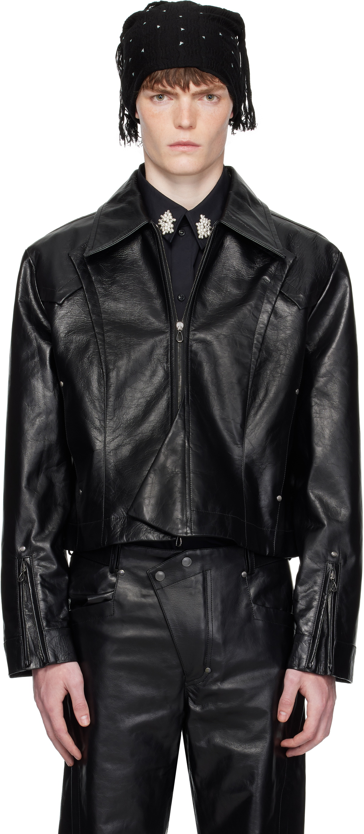 Kiko Kostadinov Brown Mcnamara Jacket Kiko Kostadinov