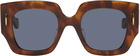 LOEWE Black Square Anagram Sunglasses