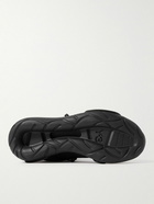 Y-3 - Qasa Neoprene, Webbing and Rubber High Top Sneakers - Black