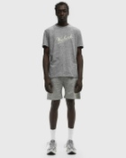 WOOLRICH MOULINE JERSEY LOGO TEE Grey Mens Shortsleefe