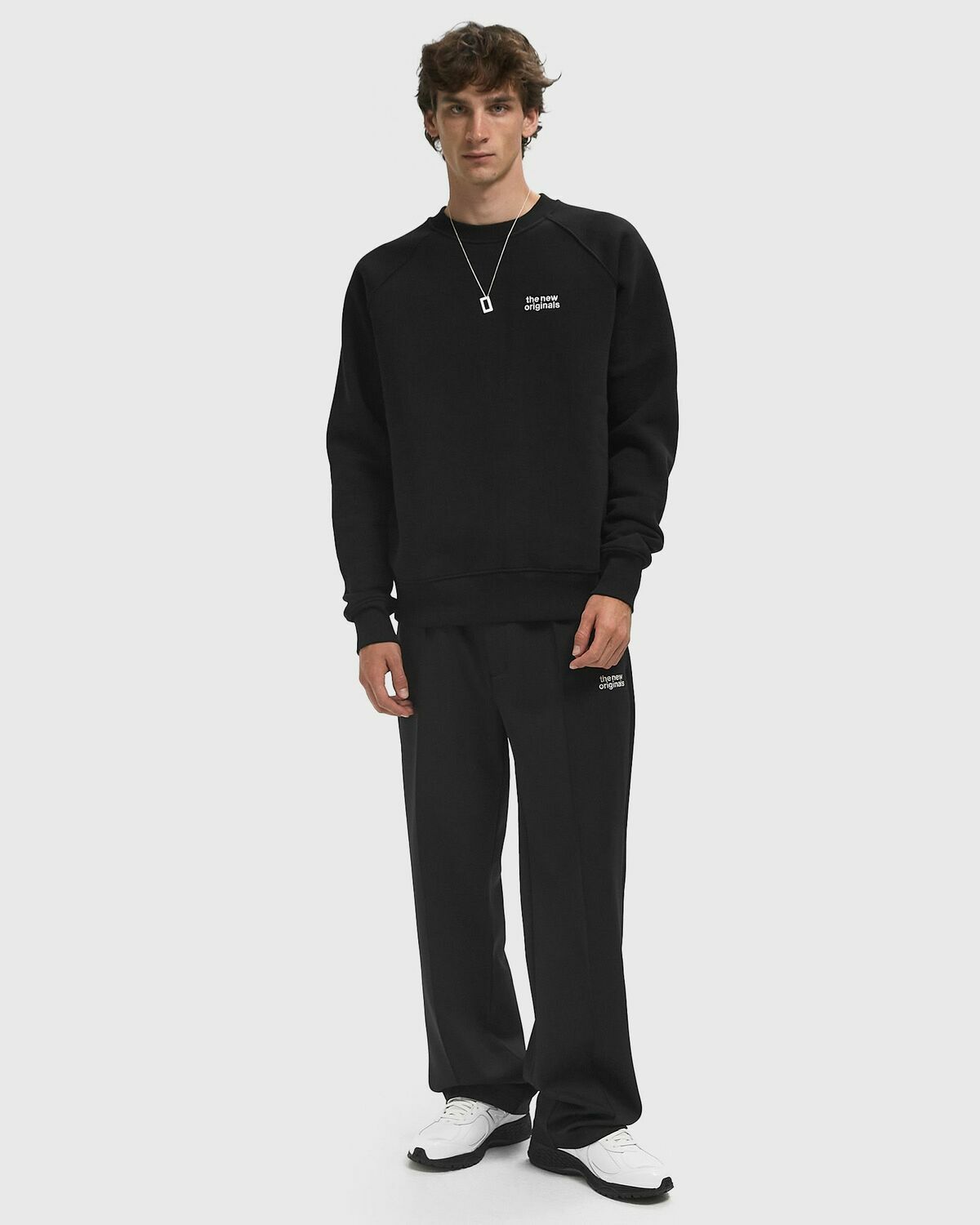The New Originals CATNA CREWNECK Black Mens Sweatshirt