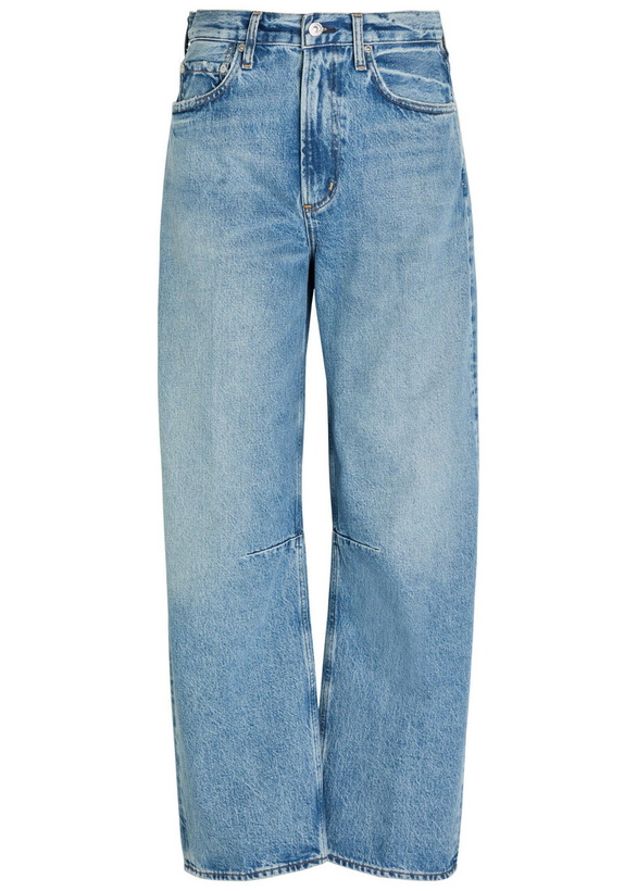 Photo: Citizens OF Humanity Miro Barrel-leg Jeans Light Blue