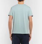 A.P.C. - Cotton-Jersey T-Shirt - Light blue