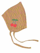 JELLYMALLOW Printed Cotton Jersey Romper & Hat