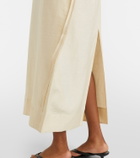 Róhe Linen and silk-blend maxi dress