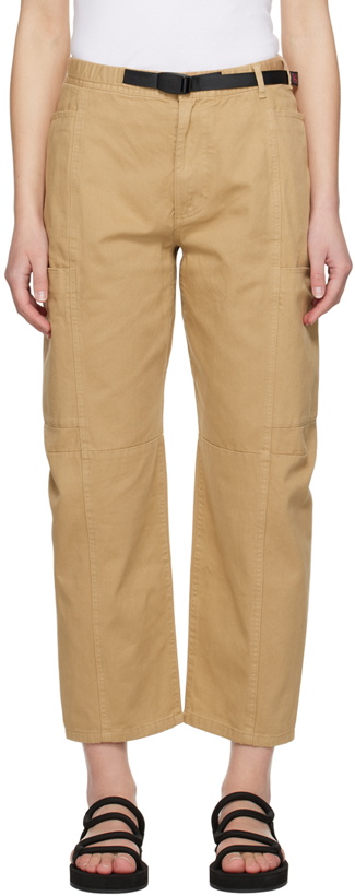 Photo: Gramicci Tan Voyager Pants