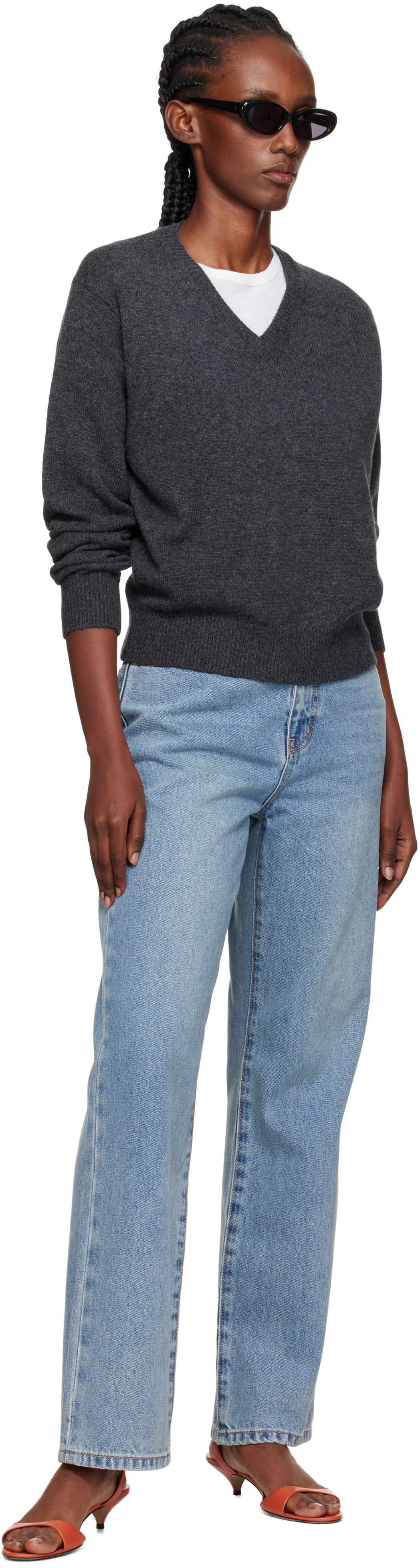 Dunst Blue Essential Straight Full Length Jeans