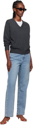 Dunst Blue Essential Straight Full Length Jeans