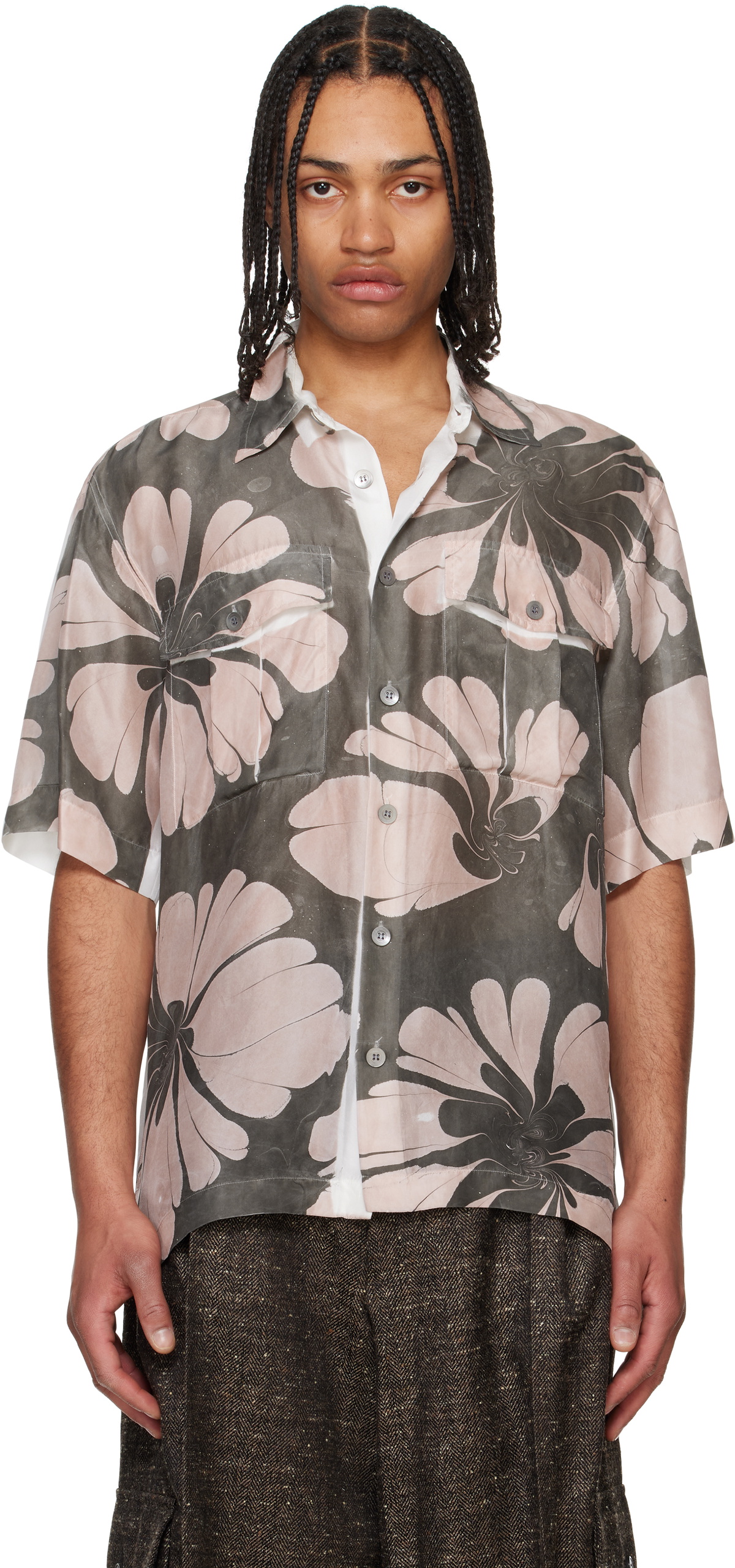 Raf Simons White Robert Mapplethorpe Edition Waves T-Shirt