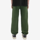 Cole Buxton Men's Distressed Sweat Pants in Washed Forest Green