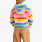 Casablanca Women's Fluffy Oversized Hoodie in Multi