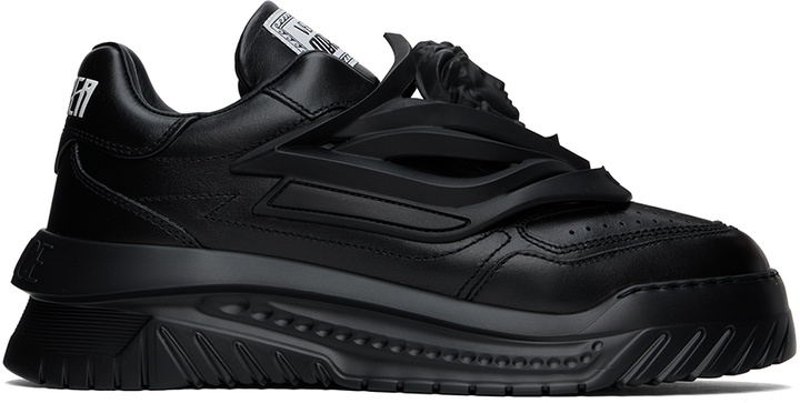 Photo: Versace Black Odissea Sneakers