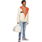 Gucci Reversible Off-White and Orange Ripstop Jacket