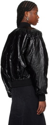 Isabel Marant Black Daylite Bomber Jacket