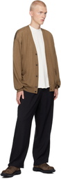 YLÈVE Black Broad Trousers