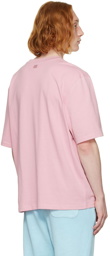 AMI Paris Pink Ami De Cœur T-Shirt