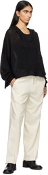 Y's Black Skipper Hoodie