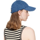ANINE BING Blue Jeremy Baseball Cap