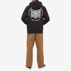 The National Skateboard Co. x Grey Area Double Logo Hoody in Black