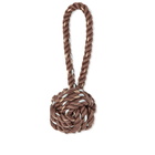 OYOY Otto Rope Dog Toy in Choco