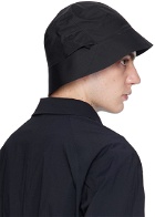 Veilance Black Waterproof Bucket Hat