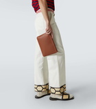 Valentino Garavani Rockstud leather pouch
