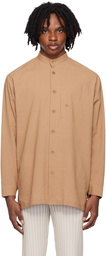 HOMME PLISSÉ ISSEY MIYAKE Tan Pocket Shirt