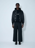 Comme des Garçons Homme Satin Bomber Jacket