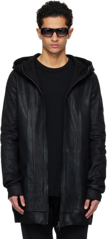 Photo: Julius Black Seamed Hoodie
