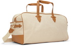 Paravel Beige Grand Tour Duffle Bag