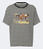 Bode Rodeo striped cotton jersey T-shirt