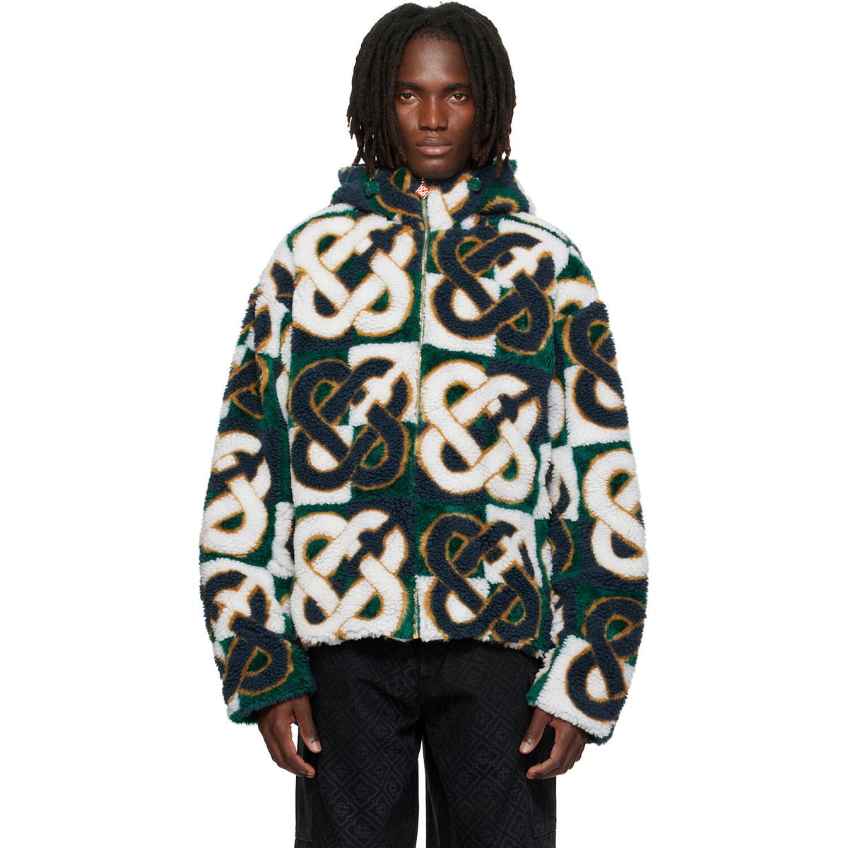 Casablanca White Futuro Laurel Track Jacket Casablanca