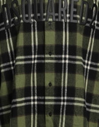 Dsquared2 Mens Shirt Military in Green