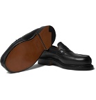 J.M. Weston - 180 The Moccasin Leather Loafers - Black