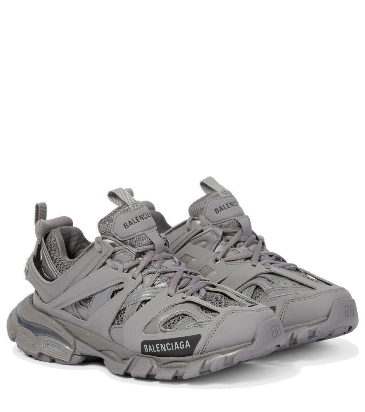 WMNS) Balenciaga Track Trainer 'Grey' 542436W1GB71214