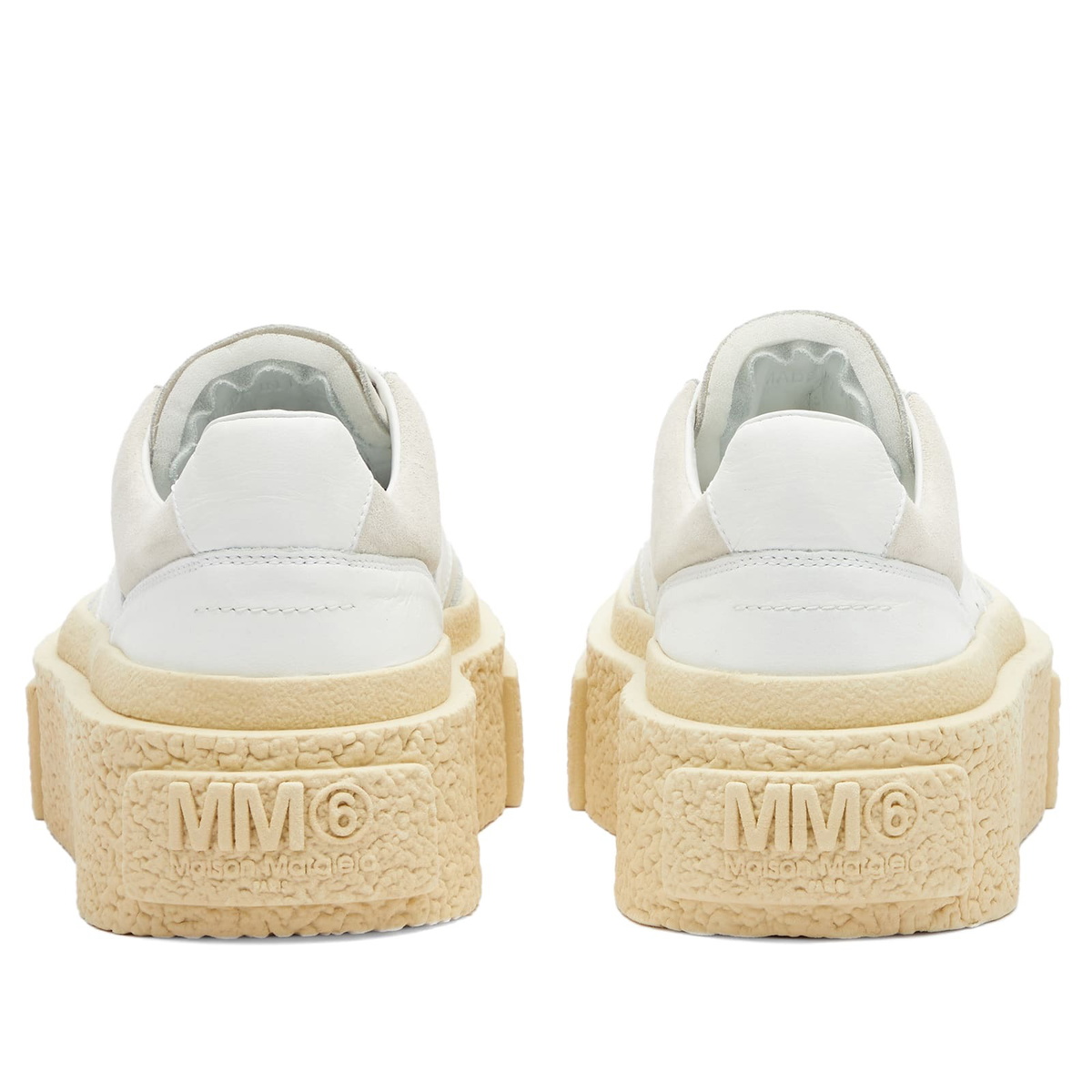 sasamasaページ MM6 Maison Margiela Women's Platform Sneakers in White