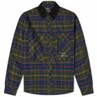 Barbour x and wander Tartan Overshirt in Classic Tartan