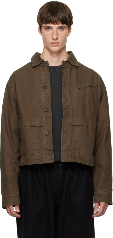 Photo: Entire Studios Khaki Hatch Jacket