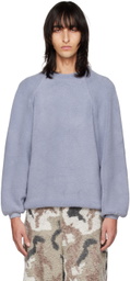 Isa Boulder SSENSE Exclusive Blue Towel Sweatshirt