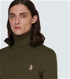 Moncler Grenoble - Wool-blend turtleneck sweater