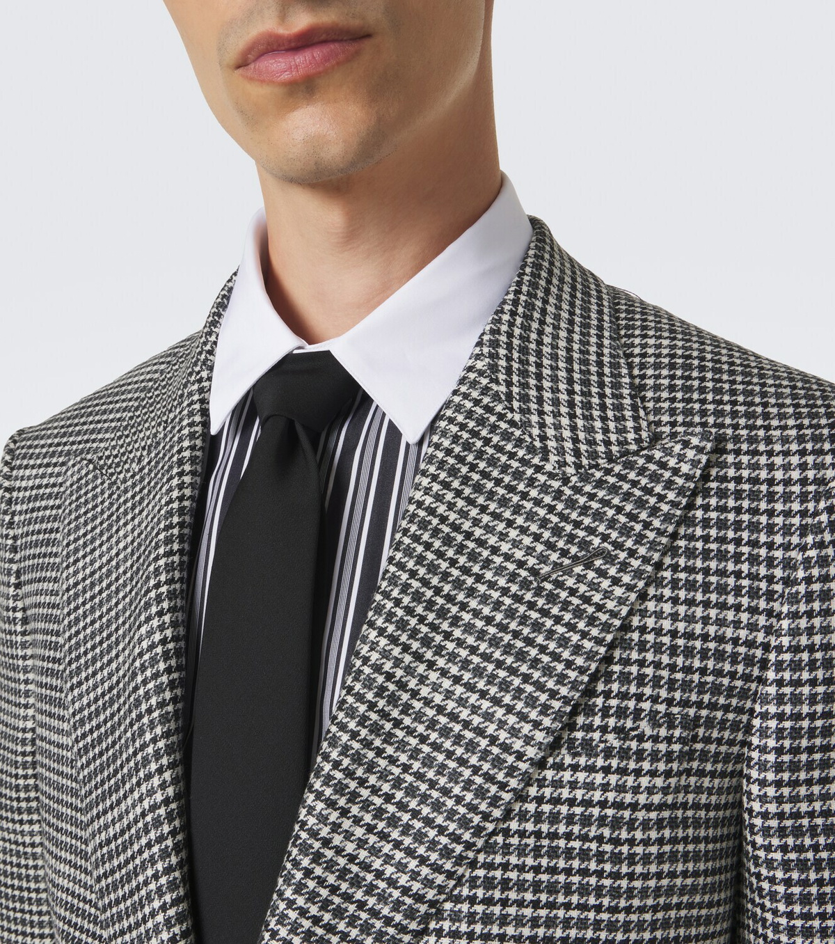 Tom Ford Checked wool-blend suit jacket