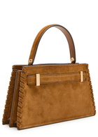 Tory Burch Lee Radziwill Mini Fringed Suede top Handle bag - Tan - One Size