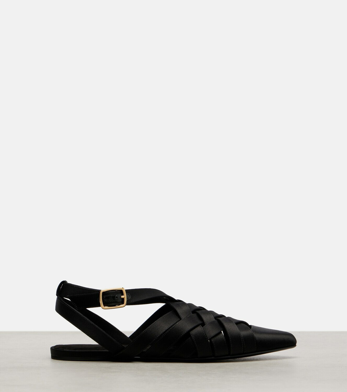 Loro Piana Silene satin sandals