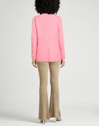 Plan C Womens Blazer in Pink
